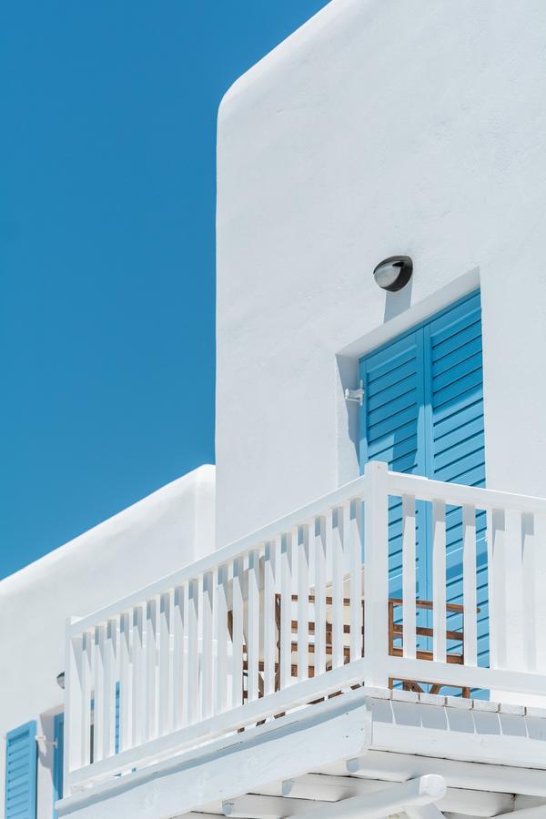 Capo Di Mykonos Resort Agios Ioannis Diakoftis Bagian luar foto