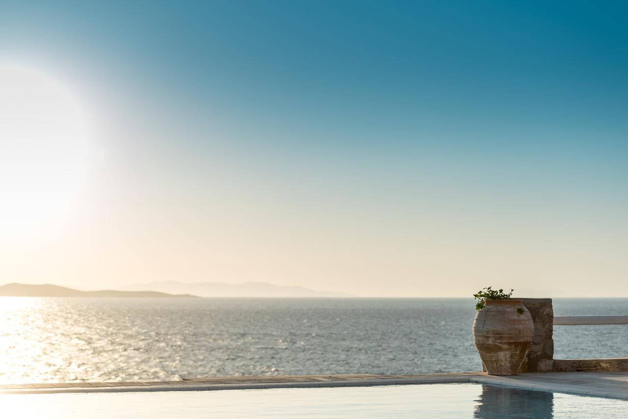 Capo Di Mykonos Resort Agios Ioannis Diakoftis Bagian luar foto