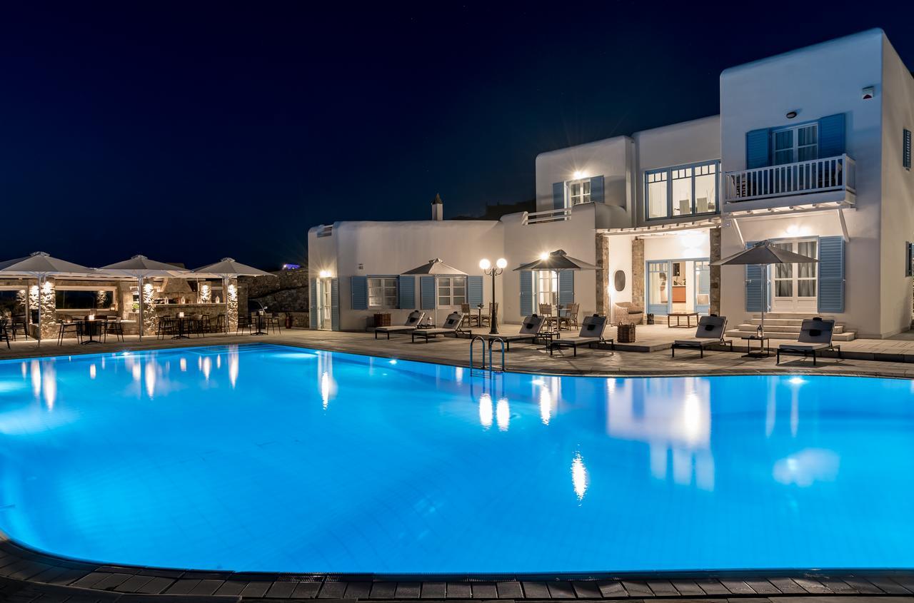 Capo Di Mykonos Resort Agios Ioannis Diakoftis Bagian luar foto
