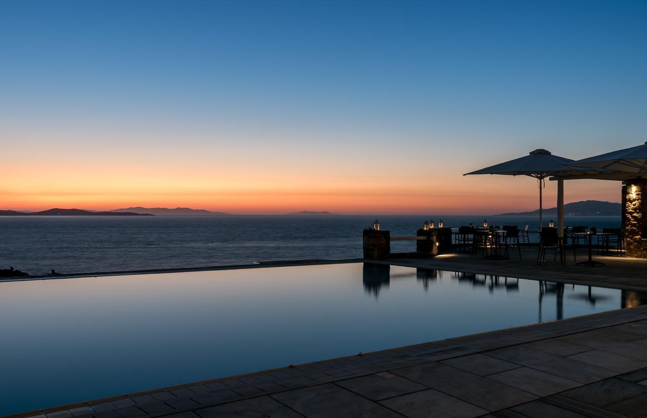 Capo Di Mykonos Resort Agios Ioannis Diakoftis Bagian luar foto