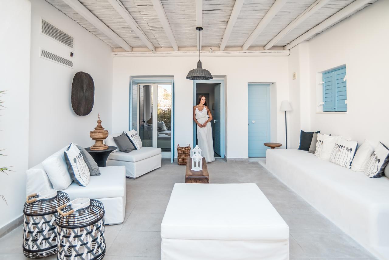 Capo Di Mykonos Resort Agios Ioannis Diakoftis Ruang foto