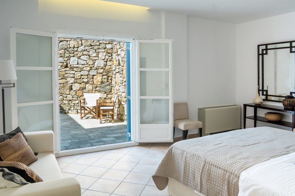 Capo Di Mykonos Resort Agios Ioannis Diakoftis Bagian luar foto