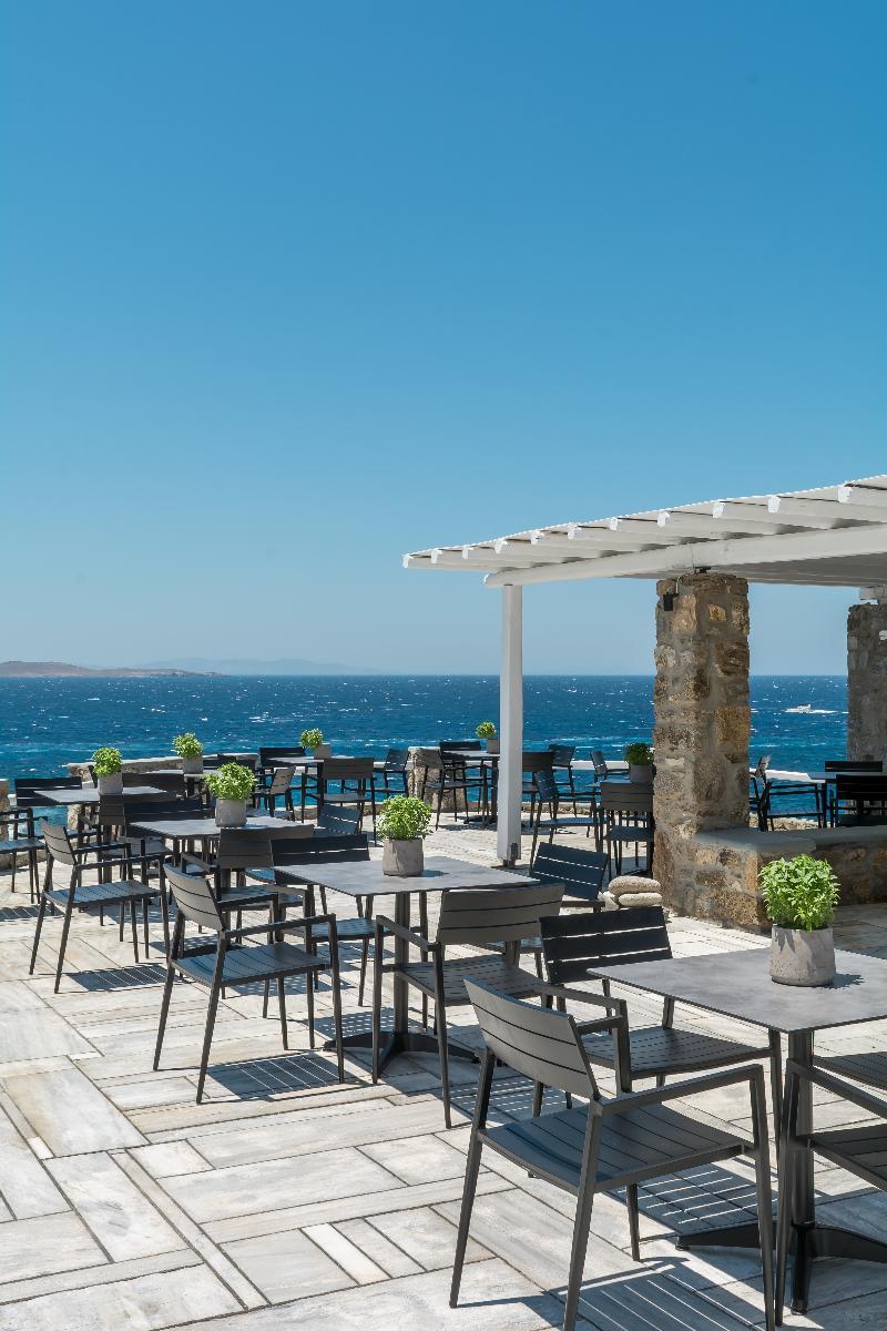 Capo Di Mykonos Resort Agios Ioannis Diakoftis Bagian luar foto