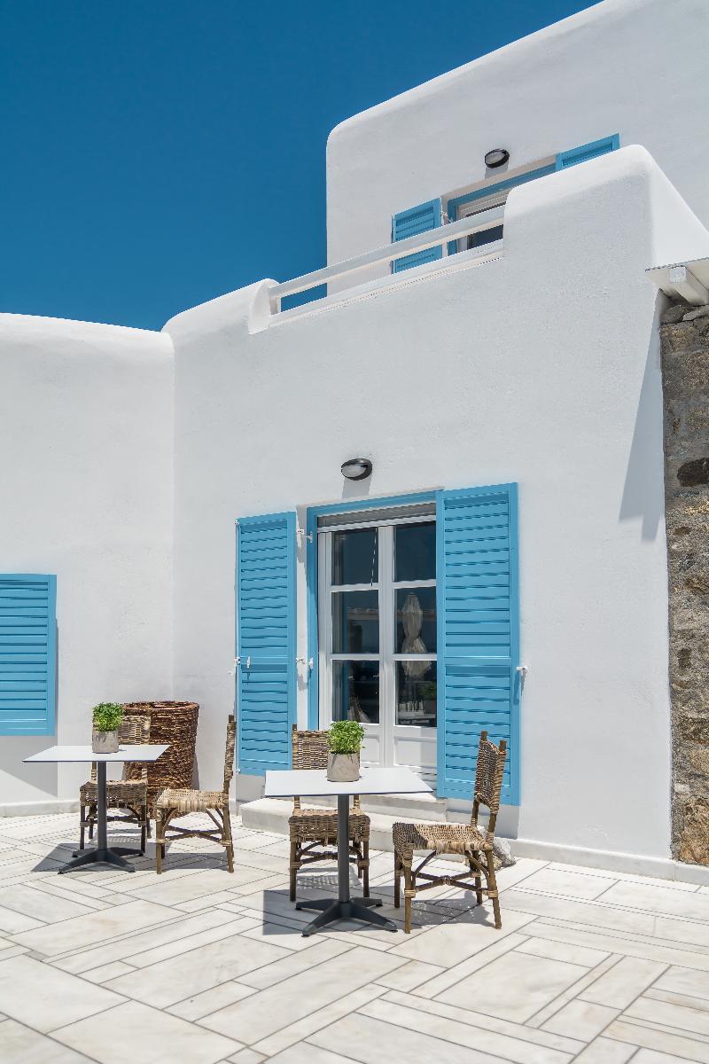 Capo Di Mykonos Resort Agios Ioannis Diakoftis Bagian luar foto