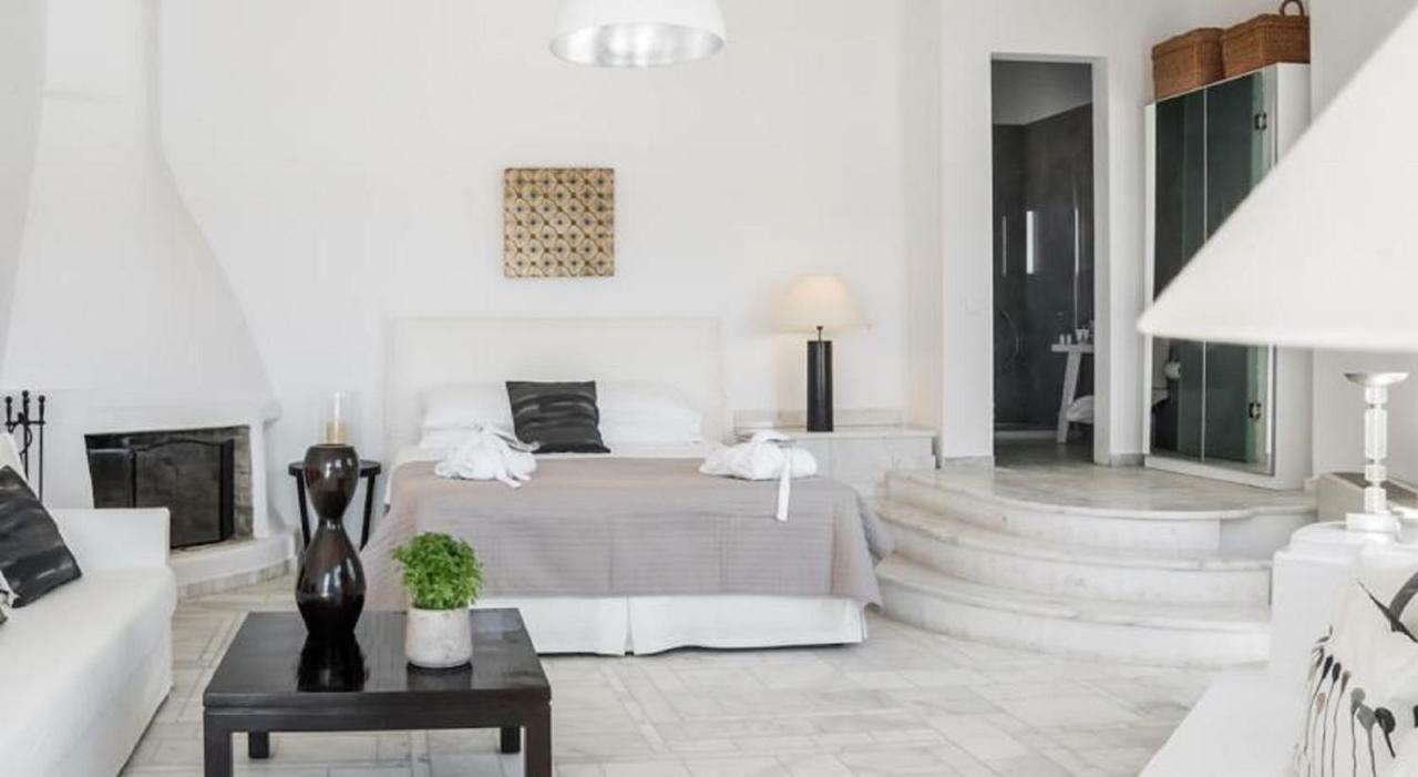 Capo Di Mykonos Resort Agios Ioannis Diakoftis Bagian luar foto